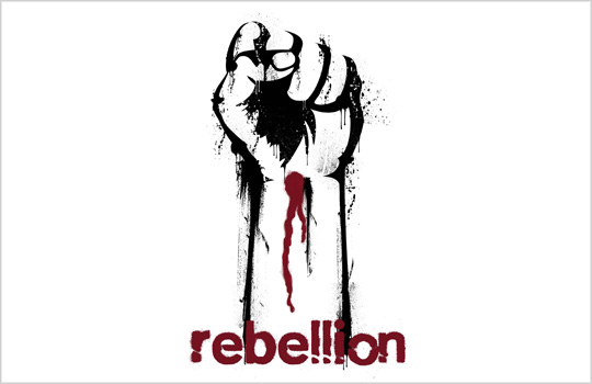 Rebellion doesn’t have to be violent or noisy. Quiet rebellions make more of an impact. 
