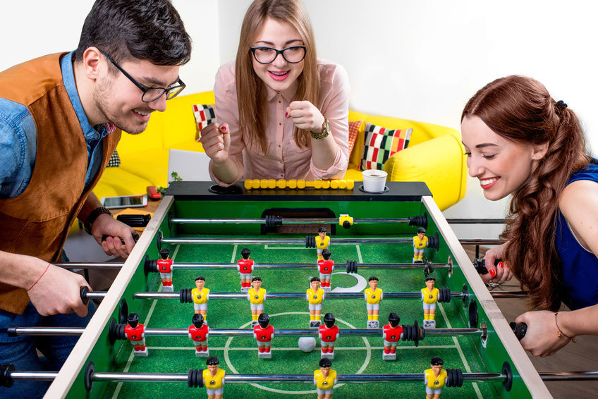 Foosball can be played and enjoyed by all age groups. As it’s an easy game, most people get the hang of it in just a few games.